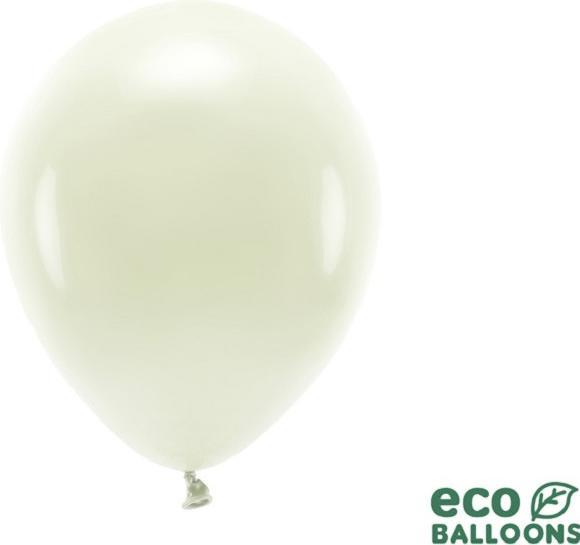 Actual product image Partydeco Eco Balloons Cream Pastel (10 x)