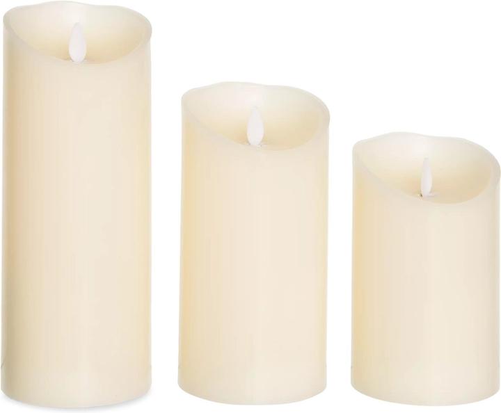 Produktbild STT Echtwachskerze mit LED-Flamme (1 x)