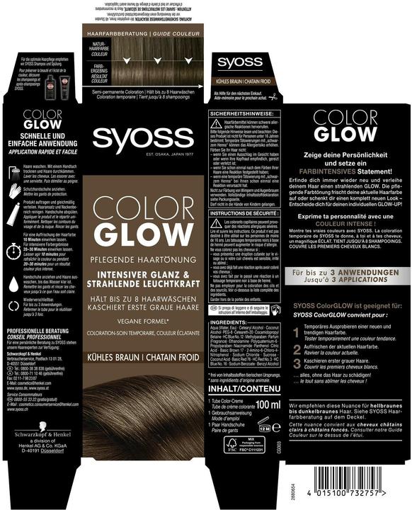 Immagine prodotto Syoss Color Glow (Marrone freddo)