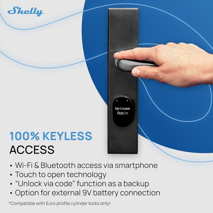 Produktbild Loqed Touch Smart Lock Black Edition (Bluetooth)