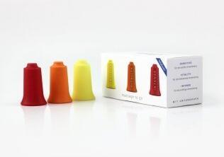 Produktbild BellaBambi mini trio Weiss-Brombeer-Nachtblau