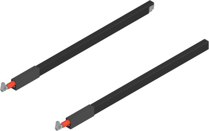 Actual product image Blum Longitudinal railing for front pull-out TANDEMBOX antaro, silk white