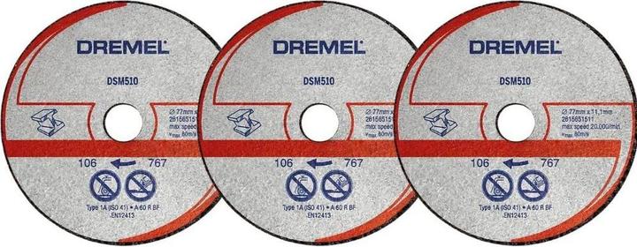Productafbeelding Dremel DSM20 snijschijf voor metaal en kunststof