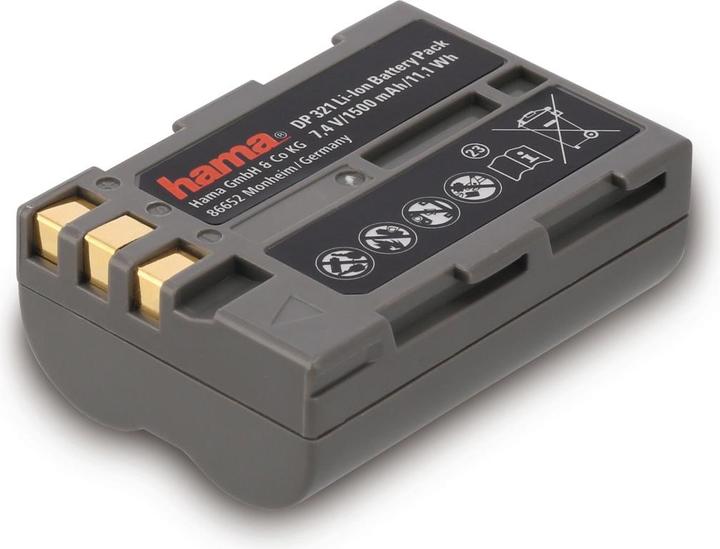 Actual product image Hama DP 321 Lithium-Ion (Li-Ion) 1500 mAh (Camera battery)
