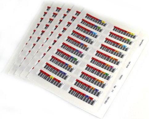 Produktbild Quantum Data cartridge bar code labels LTO6 series 000401-000600 (LTO-6 Ultrium)