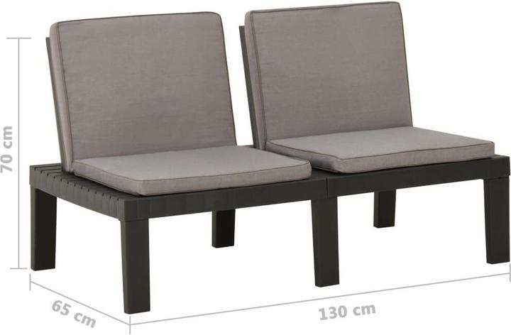 Actual product image vidaXL Gartenbank
