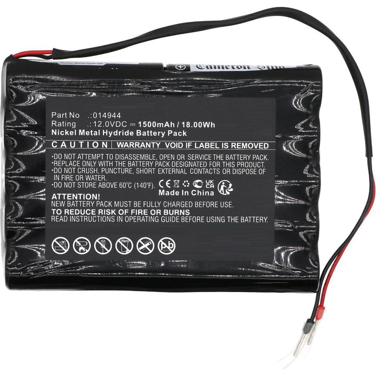 CoreParts Battery 12.0V 1500mAh 18.00Wh (1500 mAh), Notebook Akku