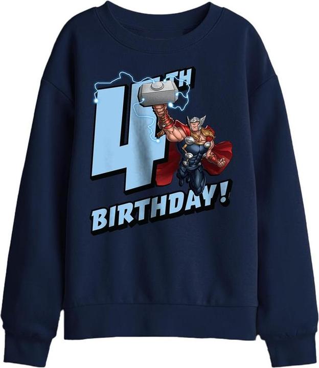 Produktbild Thor Sweatshirt 4. Geburtstag (128)