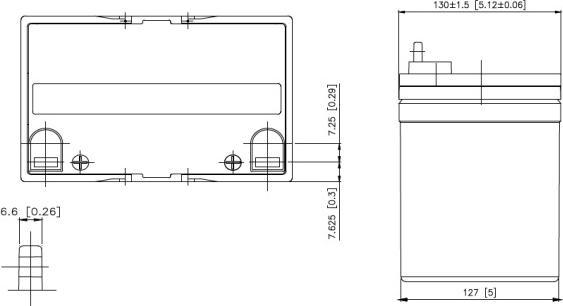 Actual product image CSB Battery LeadBattery EVH 12390 (12 V)
