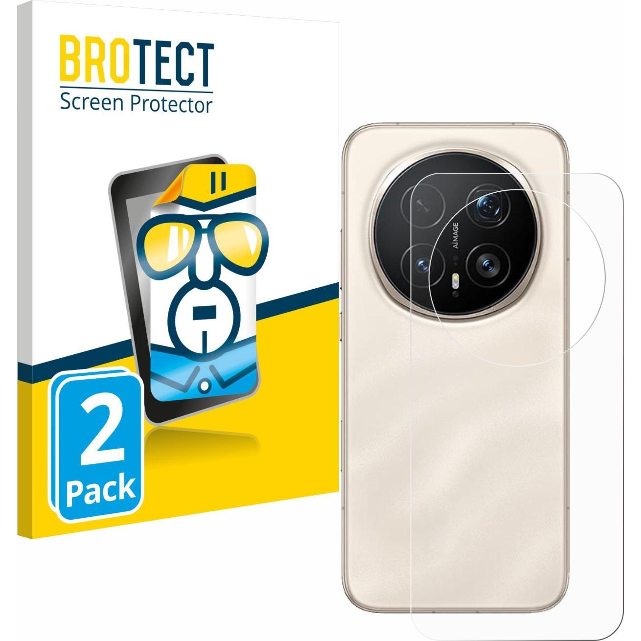 BROTECT Pellicola Trasparente (2 pz., Honor Magic 8 Pro), Pellicola protettiva smartphone, Trasparente