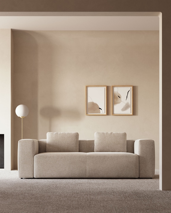 Actual product image Kave Home Blok (3-seater)