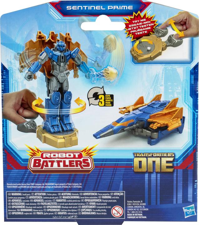 Actual product image Hasbro Transformers One - Robot-Battle Transformer - 1 piece