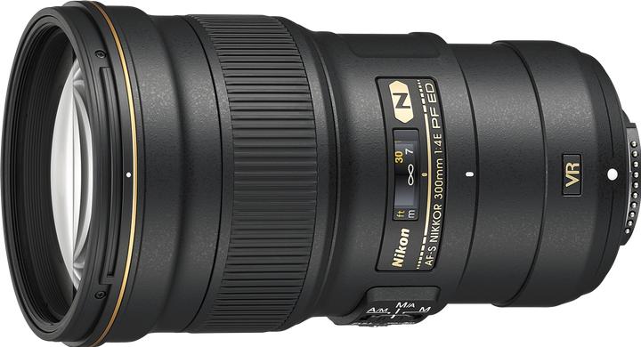 Actual product image Nikon AF-S Nikkor 300mm f/4E PF ED VR (Nikon F, full size)