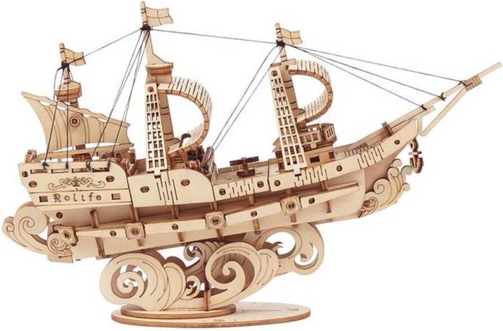 Actual product image Robotime Sailing ship