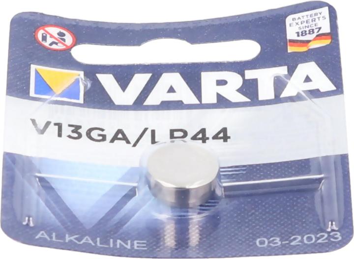 Produktbild Varta Electronics V13GA (1 Stk., A76 / LR44 / AG13 / L1154 / LR1154 / 157, 138 mAh)