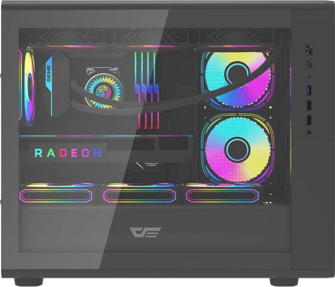 Image du produit Darkflash Tech Darkflash DB460M computer case (black) (ITX)