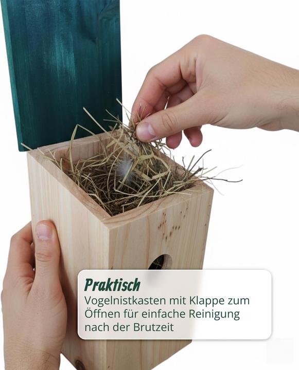 Produktbild Relaxdays 4x Nistkasten