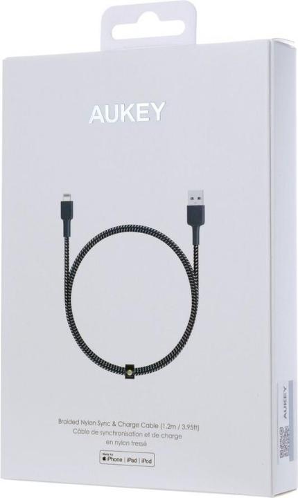 Produktbild Aukey USB-A - Lightning (1.20 m, USB 2.0, USB 3.0)