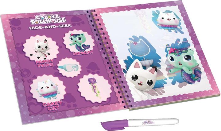 Immagine prodotto Lisciani Il Libro Degli Schizzi Della Casa Delle Bambole Di Gabby Meow-Mazing Waterbook In Esposizione 8