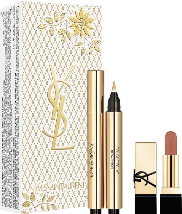 Produktbild Yves Saint Laurent Touche Éclat Set Concealer 02 + Mini Rouge Pur Couture (02)