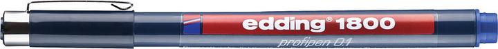 Produktbild Edding Faserzeichner Profipen 1800 (Blau, 1 x)