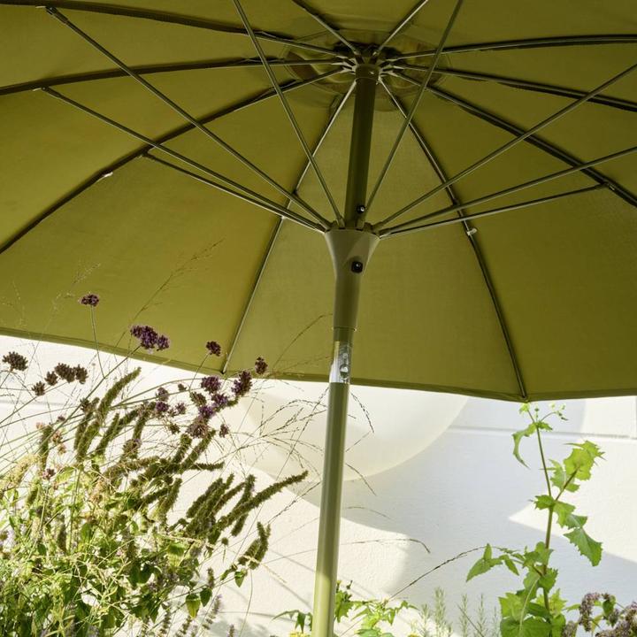 Produktbild Siena Garden Paolo Mittelstockschirm olive Ø 270 cm (2.70 m)