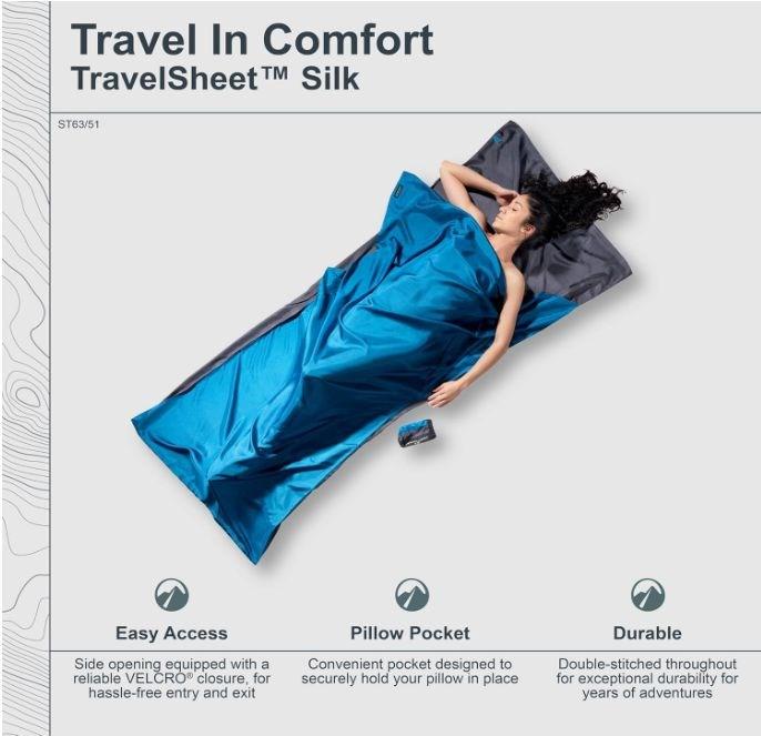 Produktbild Cocoon TravelSheet Silk (220 cm)