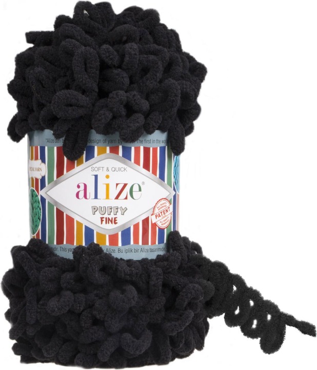 Actual product image Alize Yarns Alize Puffy Fine Loop Yarn (14.50 m)