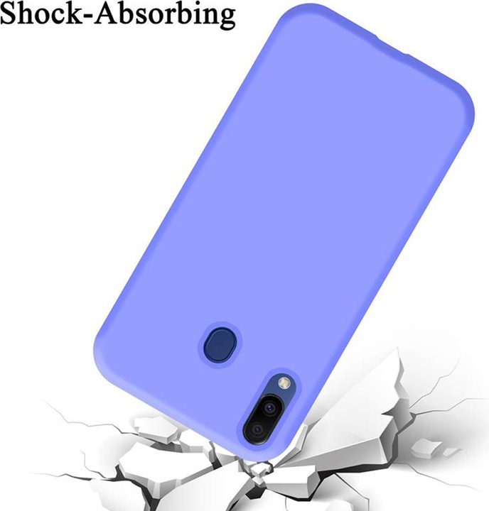 Produktbild Cadorabo TPU Liquid Silicone Case Cover (Samsung Galaxy M20)