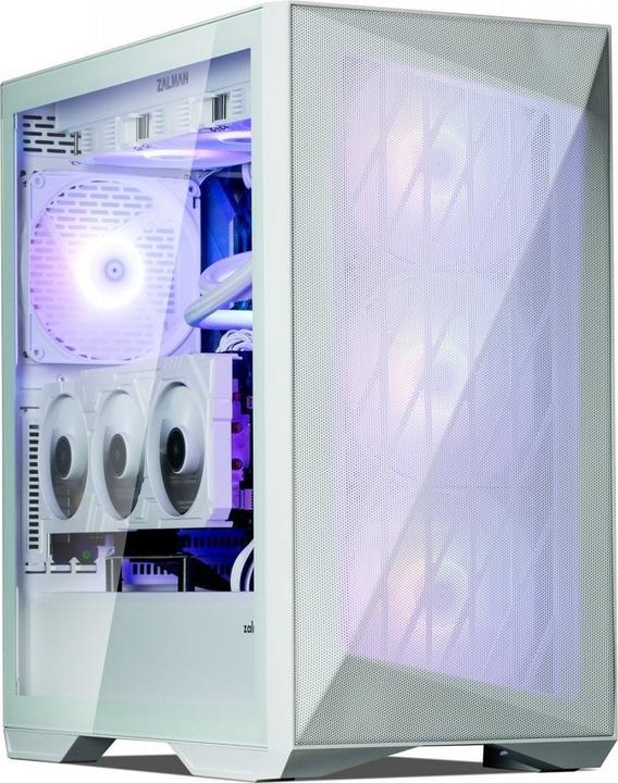 Actual product image Zalman Boitier Moyen Tour E-ATX Z9 Iceberg MS RGB avec panneau vitré (blanc) (E-ATX, Mini-ATX, ATX, Mini-ITX)