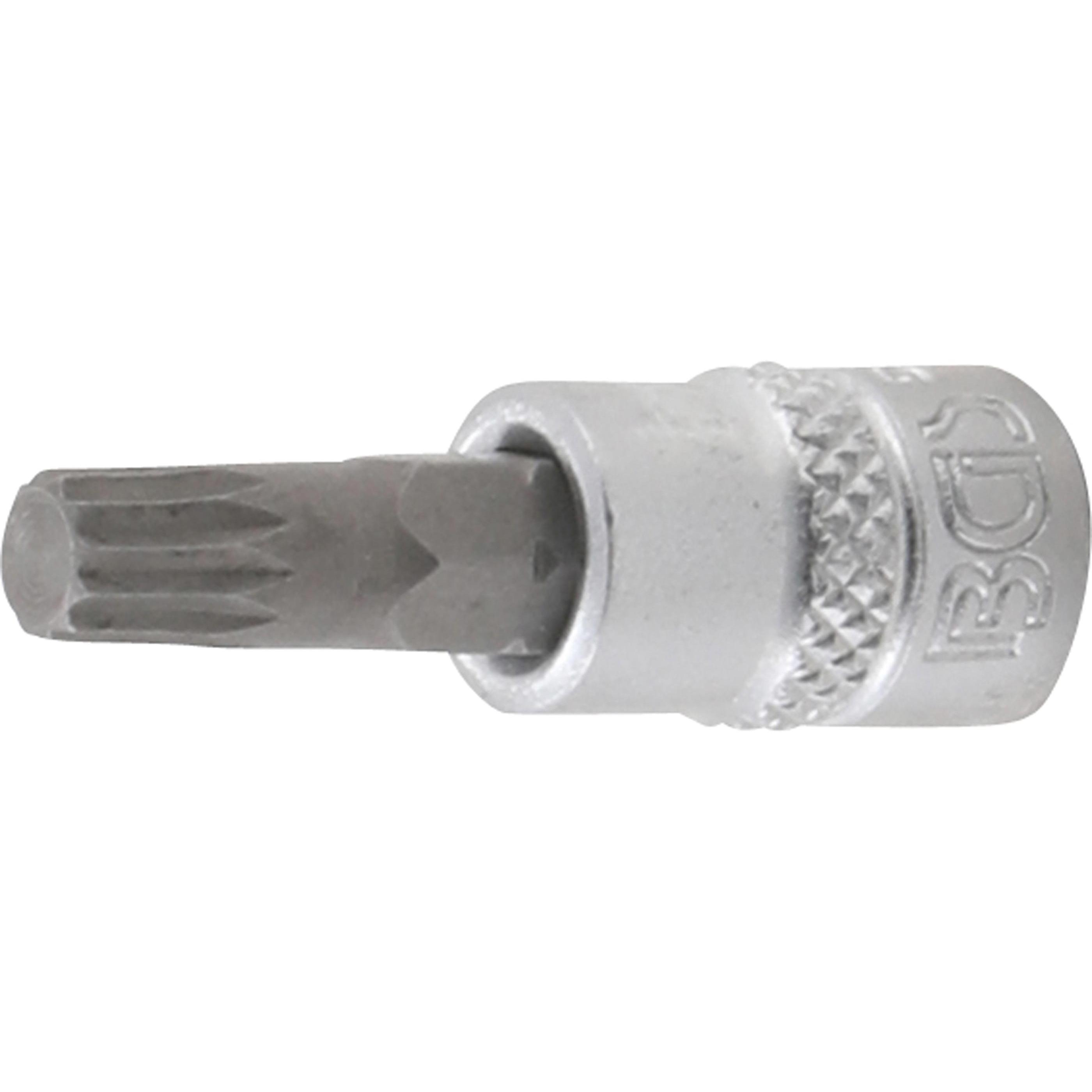 BGS, Bits, Bit-Einsatz Antrieb Innenvierkant 6,3 mm (1/4") Innenvielzahn (für XZN) M6 (M6)