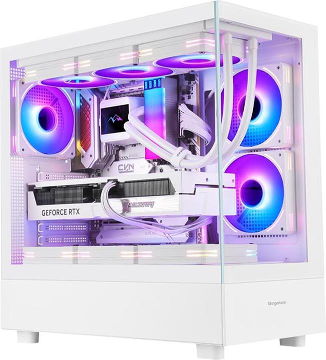 Segotep Endura Pro Plus case white (ATX, E-ATX, mATX, Mini-ITX)