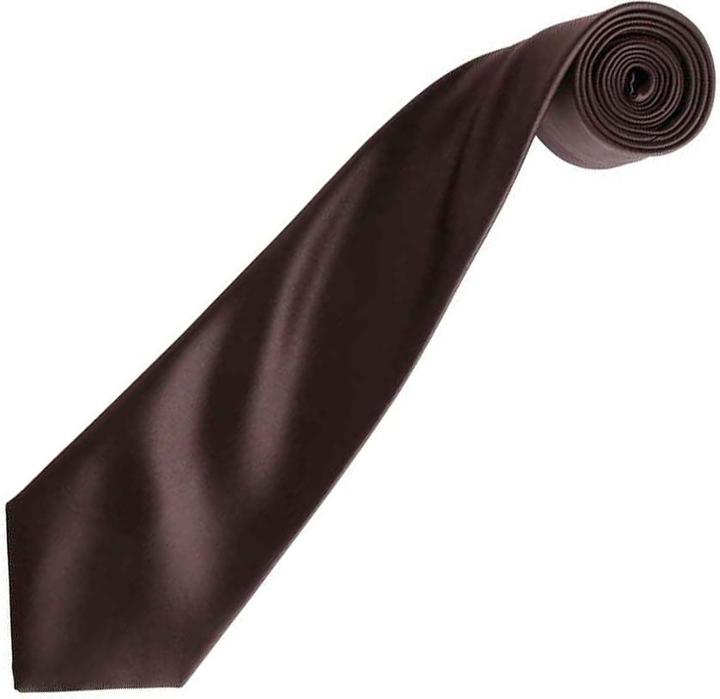 Actual product image Premier Unisex Adult Colours Satin Tie