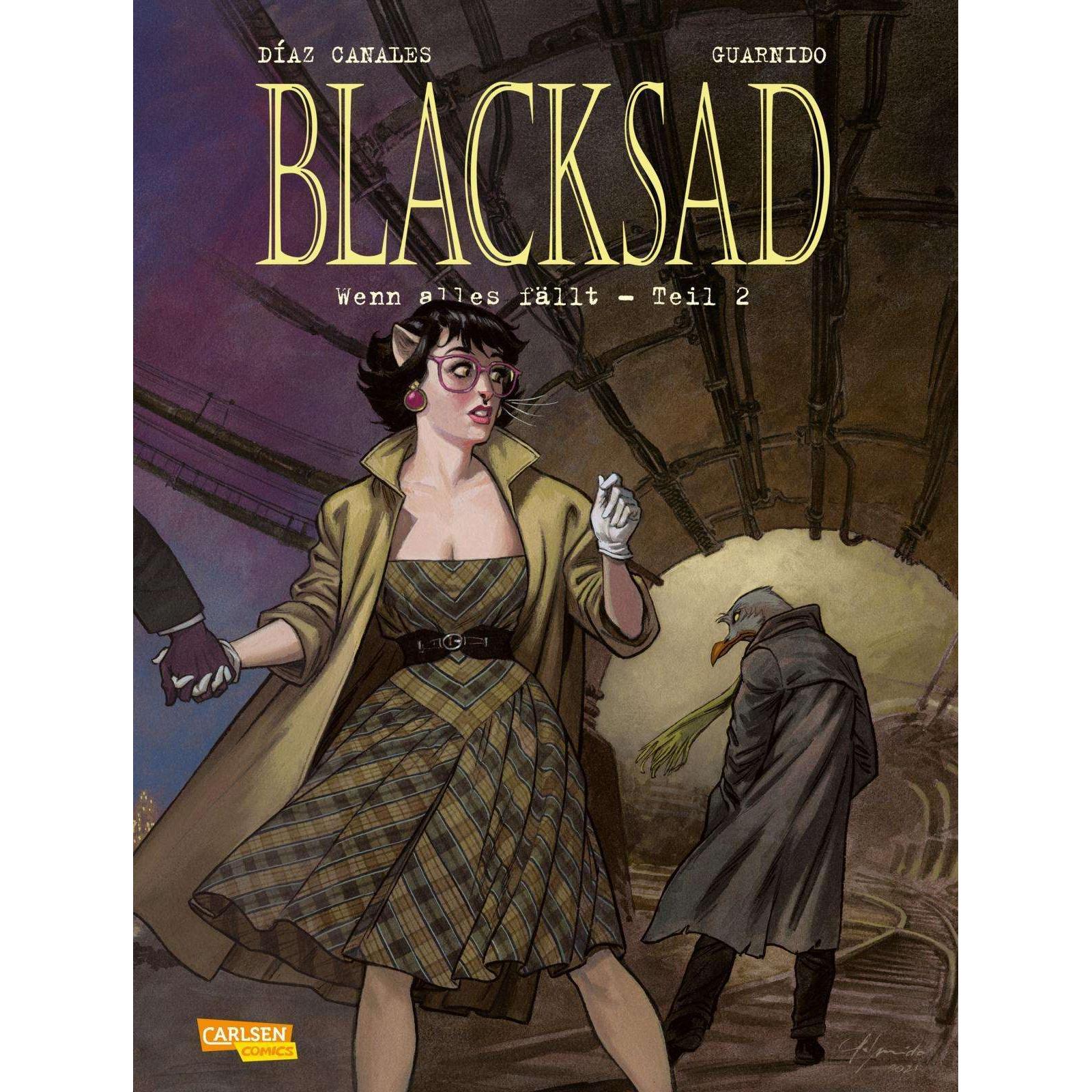 Blacksad 7: Wenn alles fällt – Teil 2, Belletristik von Juan Díaz Canales, Juanjo Guarnido