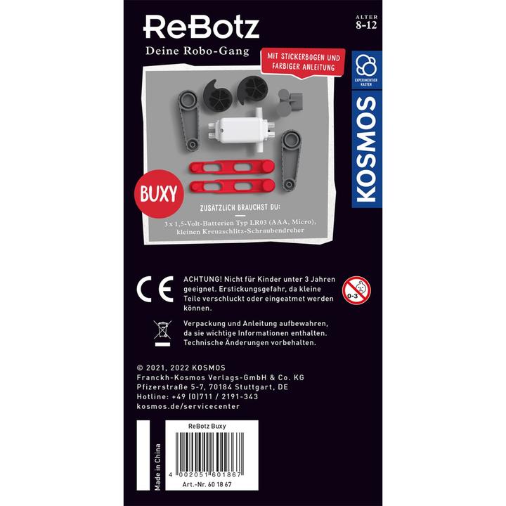 Actual product image Kosmos ReBotz Buxy the Jumping Bot, d