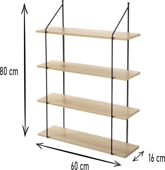 Actual product image Casâme Wall shelf (60 x 16 x 80 cm)
