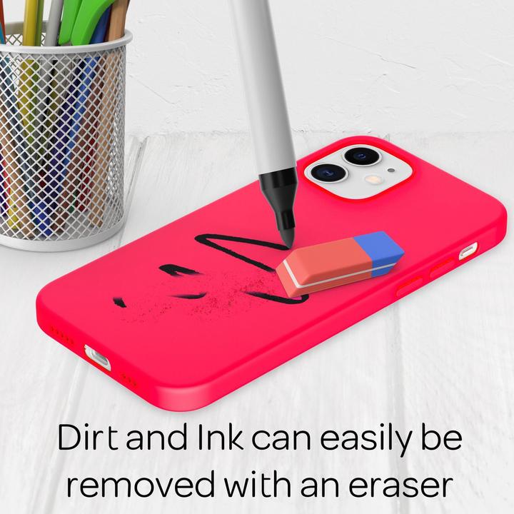 Immagine prodotto Nalia Custodia per cellulare in silicone liquido (Apple iPhone 12)