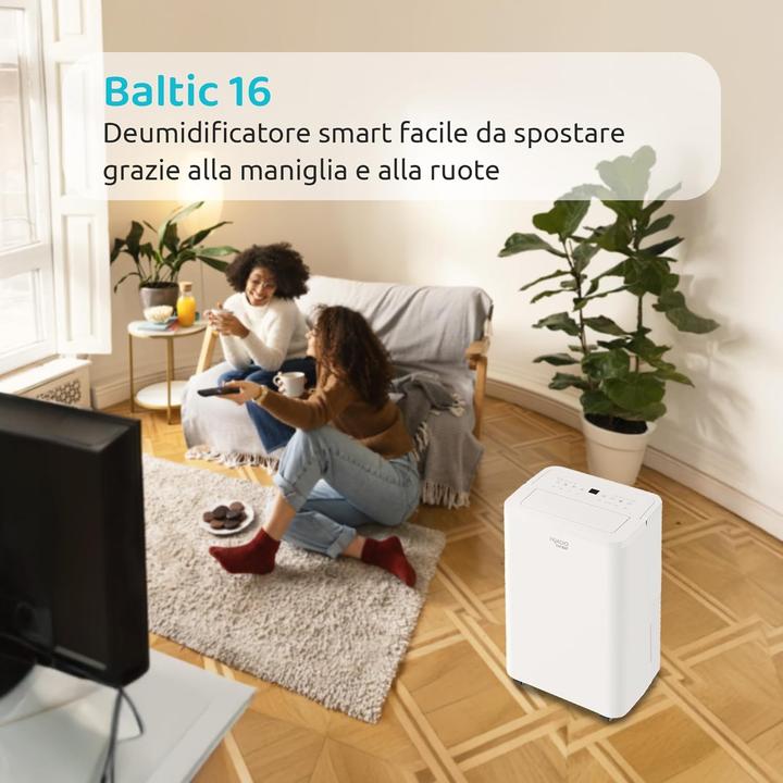 Produktbild Irradio Portable Air Dehumidifier with Remote Control, Auto Defrost, Wash Mode, 24-Hour Timer (30 m², 16 l/24h)