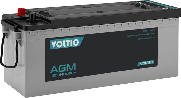Voltic VDC150 Deep Cycle AGM Battery (12 V, 150 Ah)