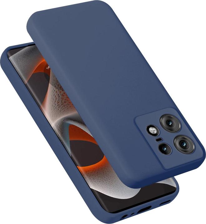 Actual product image Cadorabo Case for Motorola Moto Edge 50 Pro TPU Liquid Silicone Cover