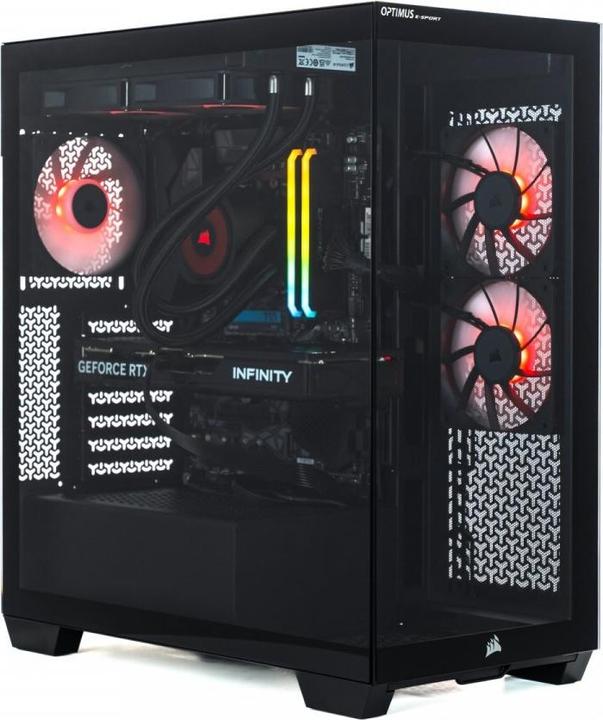 Actual product image Optimus Computer E-Sport GB550T-CR8 Ryzen 7 5800X/16GB/1TB/RTX 5060 Ti 16GB/W11H