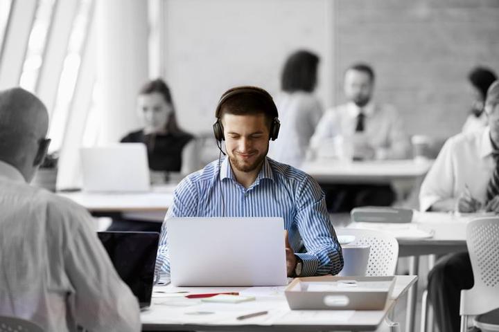 Produktbild Yealink UH38 Dual UC, Con cavo e senza cavo, 20 - 20000 Hz, Ufficio, 180 g, Auricolare, Nero (Kabelgebunden, Kabellos, USB-A)