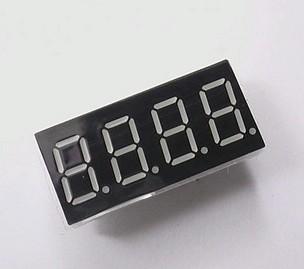 Produktbild OEM 4-Zeichen 7-Segment Display 12Pin 14mm (Display)