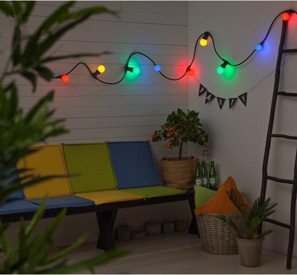 Produktbild Elektromaterial Partylampe (E27, 1 W, 6 lm, 1 x)