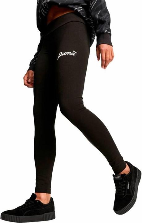 Produktbild Puma Sporthose Damen Essentials + Script Schwarz (L)