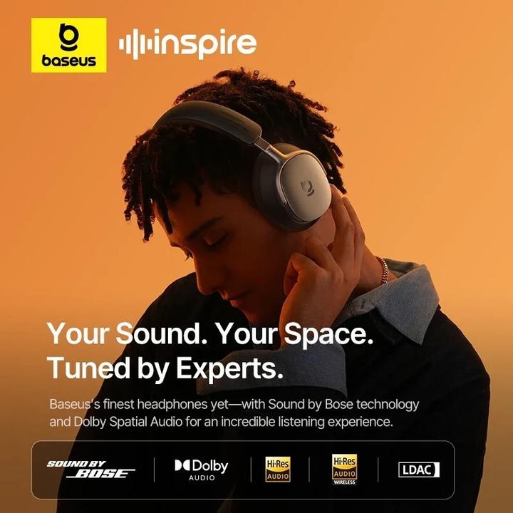 Actual product image Baseus Inspire XH1 (ANC, 100 h, Cable)
