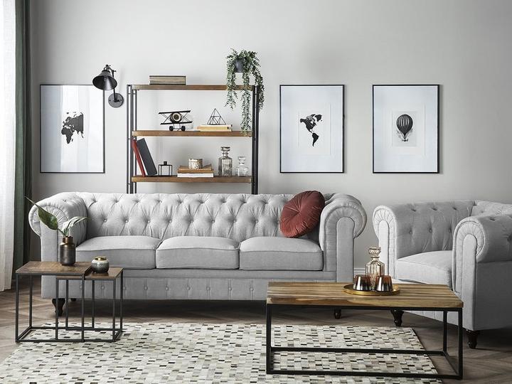 Actual product image Beliani Chesterfield