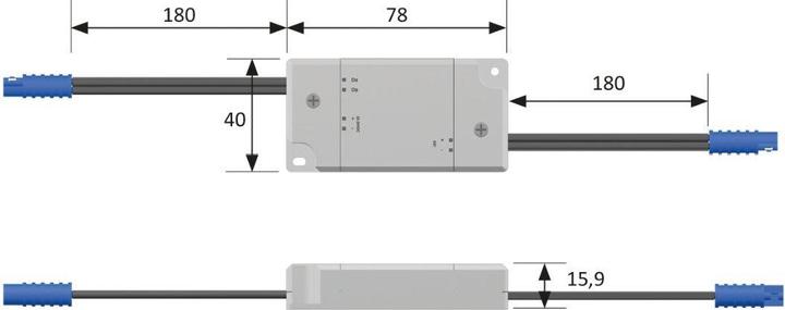 Image du produit Halemeier LED-variateur commutateur 24VDC Dali (7.80 cm, Intérieur)