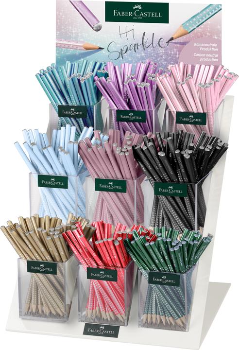 Produktbild Faber-Castell Thekendisplay Sparkle Bleistift (B, 432 x)