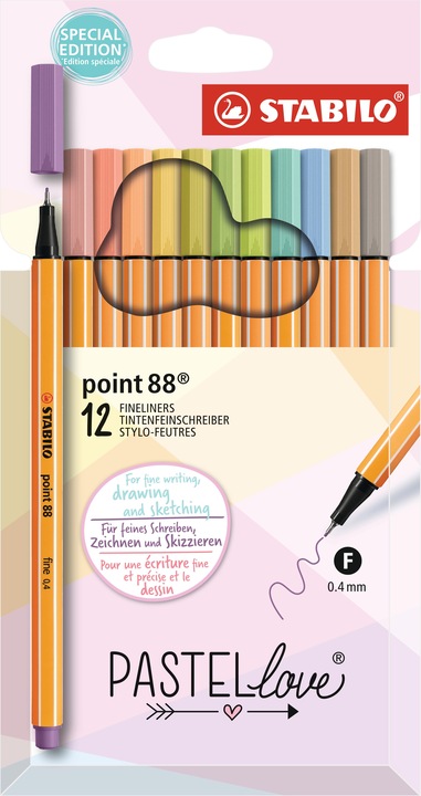 Produktbild STABILO Pastellove (Sortiert, 12 x)
